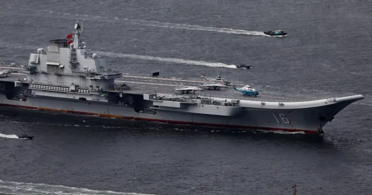 Çin’den Batı Pasifik’te gövde gösterisi: Liaoning uçak gemisi ve harp filosu denize açıldı