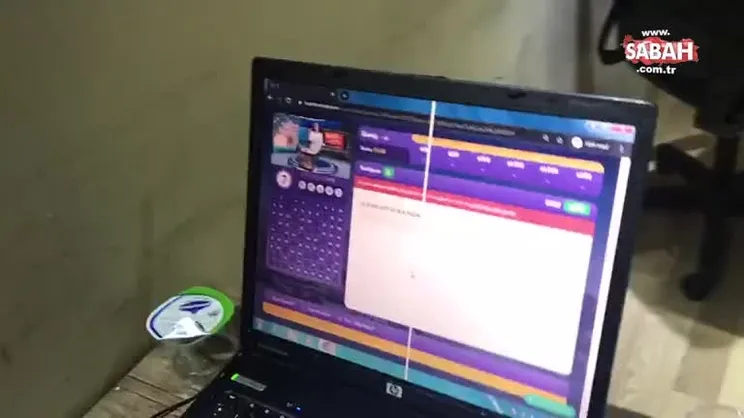 Sanal tombala evinde suçüstü | Video