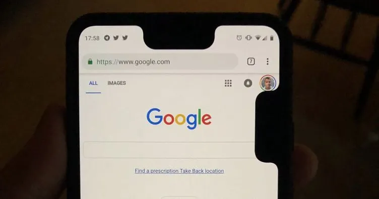 Google Pixel 3 XL’de çentik problemi