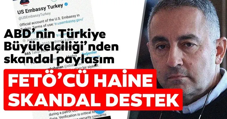 ABD'nin Türkiye Büyükelçiliği'nden skandal paylaşım