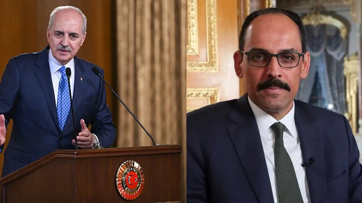TBMM Başkanı Numan Kurtulmuş ile MİT Başkanı İbrahim Kalın bir araya gelecek TBMM Başkanı Numan Kurtulmuş ile MİT Başkanı İbrahim Kalın bir araya gelecek