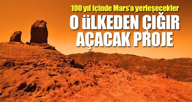BAE, 100 yıl içinde Mars’a koloni kuracak