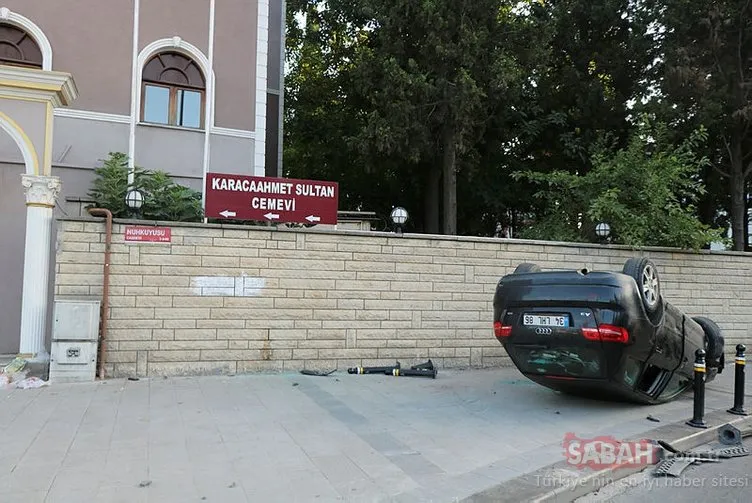 Üsküdar’da trafik kazası:  2 yaralı