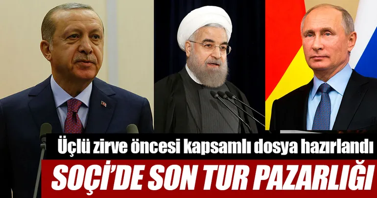 Soçi’de son tur pazarlığı
