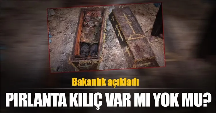 Bakanlık’tan pırlanta kılıç açıklaması