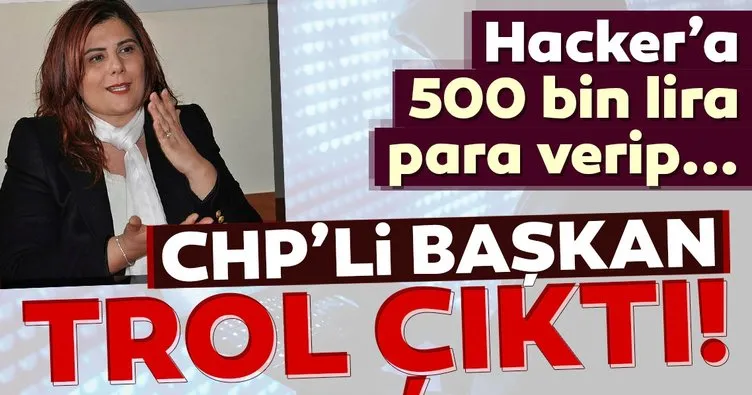 CHP’li başkan Özlem Çerçioğlu trol çıktı