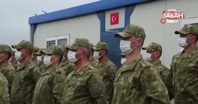 Türk ve Rus Ortak Gözetim Merkezi’nde görev yapacak Türk askerleri Azerbaycan’da | Video