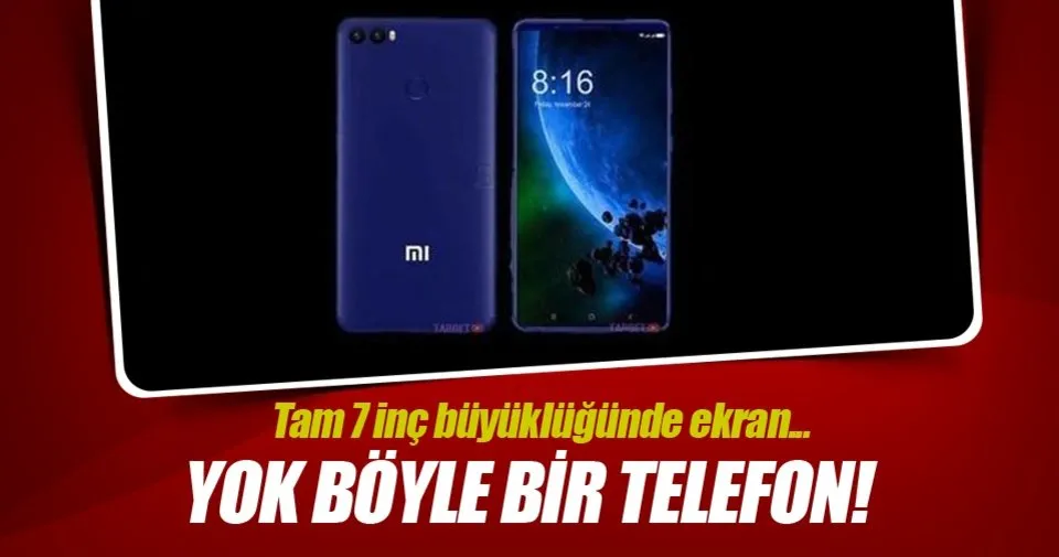 xiaomi den 7 inclik dev telefon geliyor