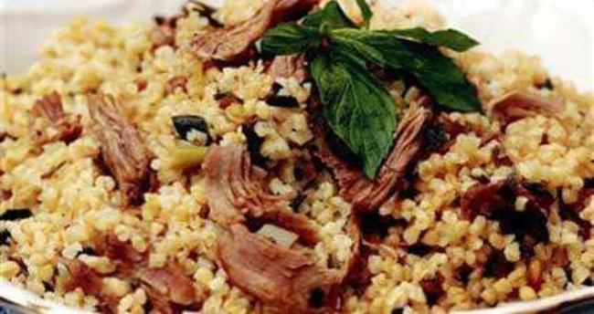 Etli mercimekli bulgur pilavı nasıl yapılır? Pilav Tarifleri Haberleri