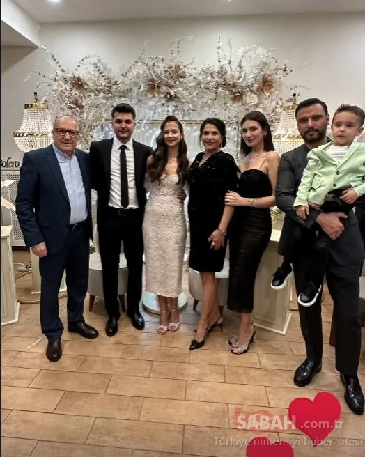 Buse Varol’un kardeşinin nişan kurdelesini Alişan kesti! İncecik kalan Buse Varol güzelliğiyle geceye damga vurdu!