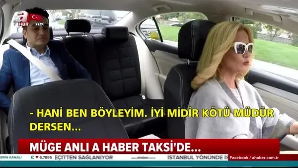 Müge Anlı, A Haber Taksi'nin direksiyonuna geçti ve bakın kendisine sorulan sorulara nasıl cevap verdi!