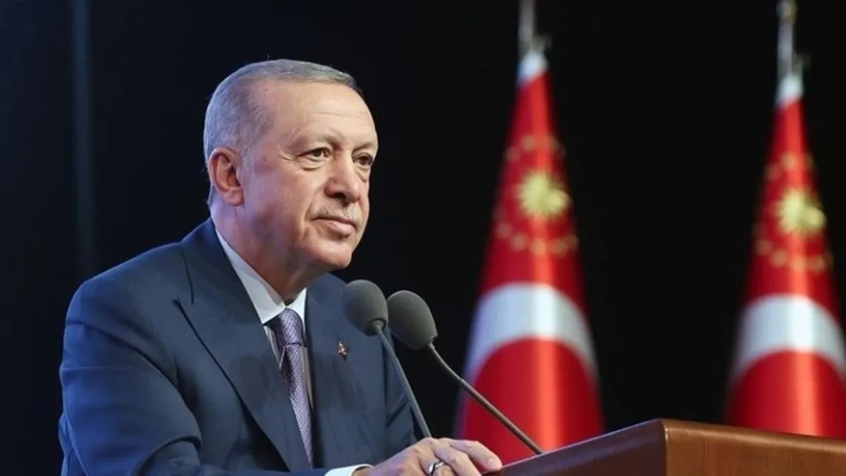 Başkan Erdoğan'dan Türk Kara Kuvvetlerinin kuruluş yıl dönümü için tebrik mesajı