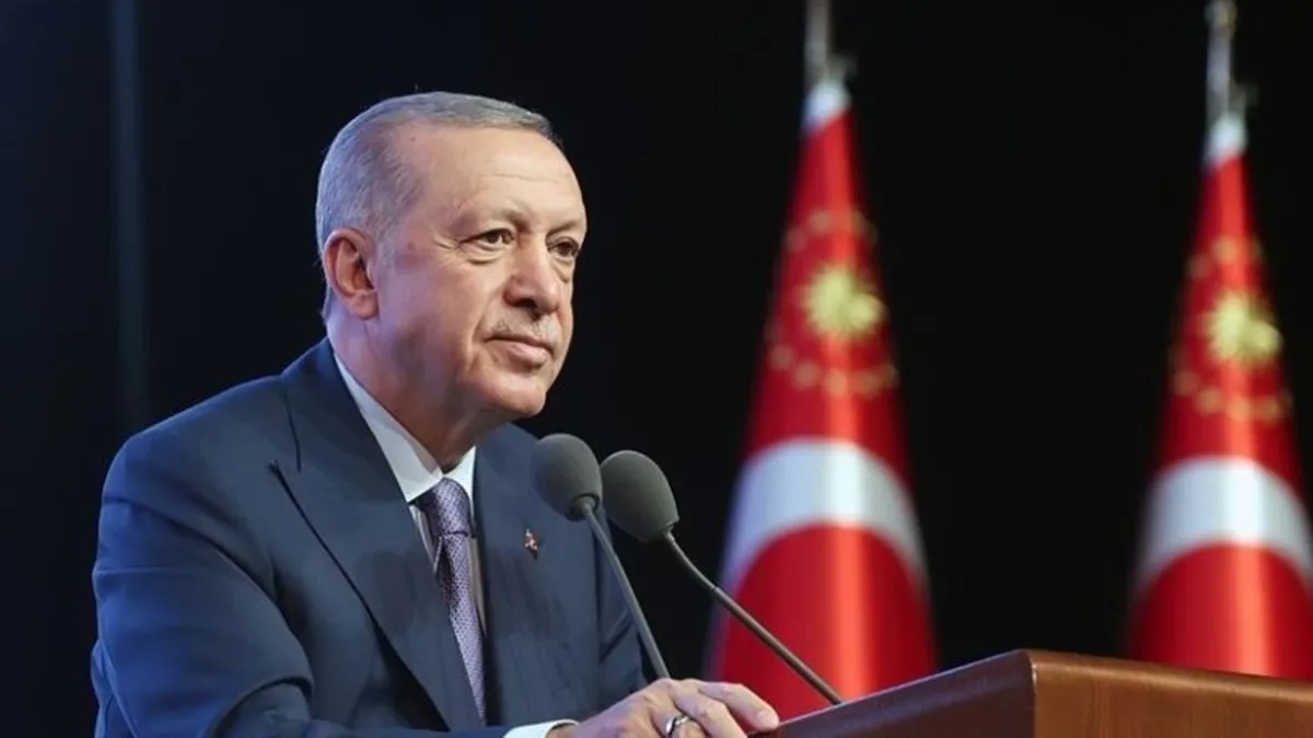 Başkan Erdoğan'dan Türk Kara Kuvvetlerinin kuruluş yıl dönümü için tebrik mesajı