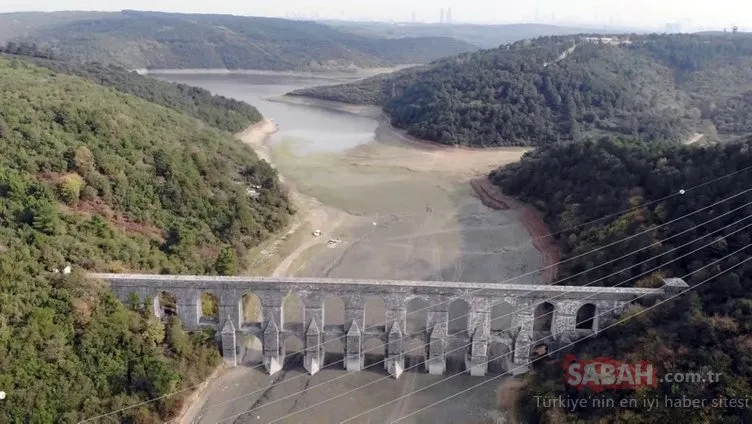 Son dakika: Alibeyköy barajında sular çekildi... Otlar insan boyuna ulaştı