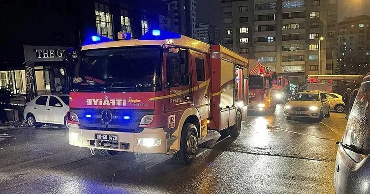 Ankara’da otelde yangın paniği