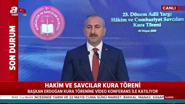 Adalet Bakanı Gül'den Hakim ve Savcılar Atama Töreni'ne önemli açıklamalar | Video