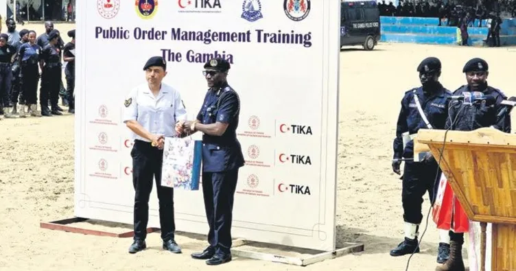TİKA’dan Gambiya polisine eğitim