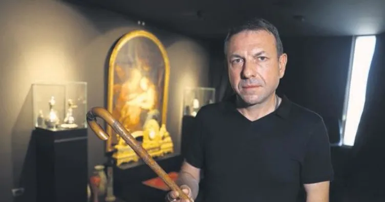 Atatürk’e ait olduğu iddia edilen bastona el konuldu