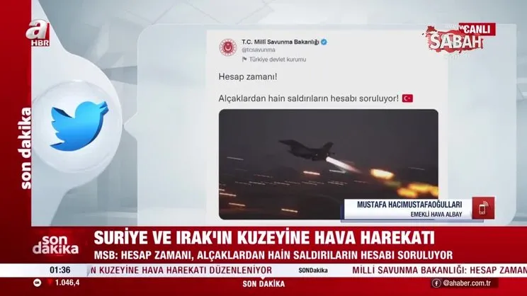 Karadan da harekat olacak mı? Emekli Hava Albaydan operasyona ilişkin flaş mesajlar!