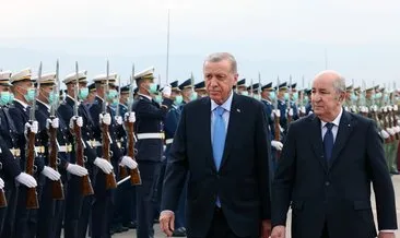 Başkan Erdoğan Cezayir’de