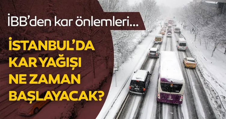 İstanbul’a kar ne zaman yağacak? İstanbul’da okullar tatil edilecek mi? Meteoroloji’den son dakika uyarısı