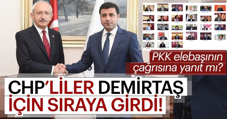 Demirtaş’a CHP’li akını