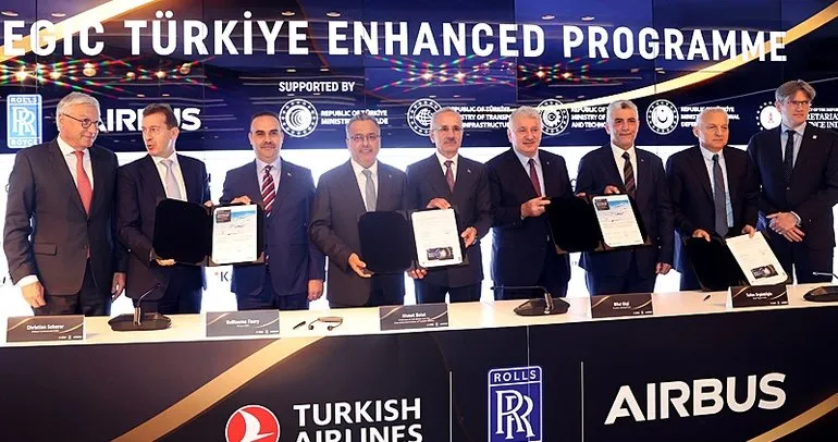 Türk Hava Yolları Airbus ve Rolls-Royce işbirliği etkinliği düzenlendi