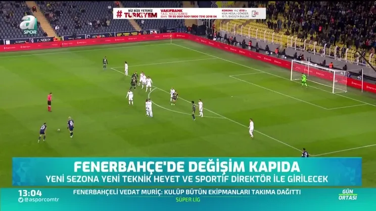 Fenerbahçe'de değişim kapıda