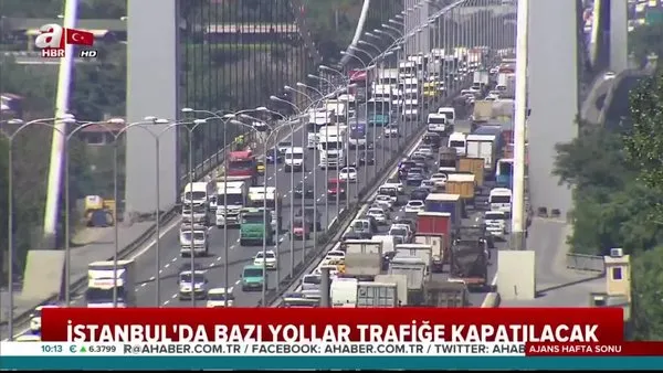 41. İstanbul Maratonu için bu yollar kapatıldı