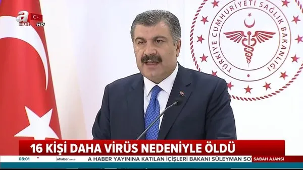 Türkiye'de corona virüsü vakası ve ölüm sayısı (27 Mart 2020 Cuma) güncel rakamlar açıklandı | Video