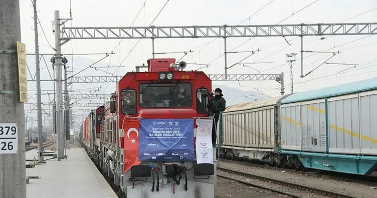 Çin, Türkiye’den yola çıkan ilk ihracat treninden memnun