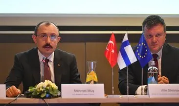 Bakan Muş, Finlandiya-Türkiye İş Dünyası Toplantısı’na katıldı