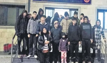 77 düzensiz göçmen yakalandı #canakkale