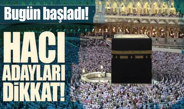 Hac kayıt yenileme işlemleri başladı!