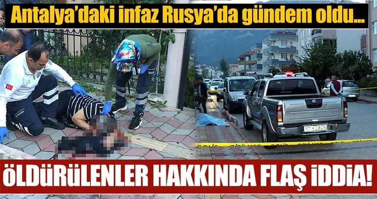 Son dakika: Antalya’da Gürcü baba-oğula silahlı saldırıda şok detay! Rusya’da ünlü mafya lideri olduğu iddiası...