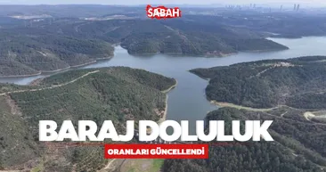 BARAJ DOLULUK ORANLARI SON DURUM | Baraj doluluk oranları ne kadar? İstanbul, Ankara, İzmir, Bursa...