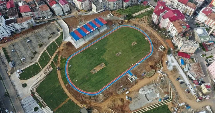 Trabzon’da spor temalı millet bahçesi hizmete sunulacak