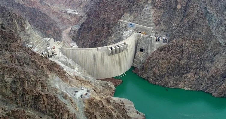 Yusufeli Barajı’nda su seviyesi 126 metreye ulaştı