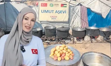 Gamze Özçelik Gazze’ye 3. kez umut oldu