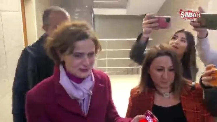 Canan Kaftancıoğlu Savcılığa geldi | Video