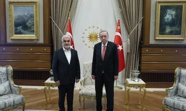 Başkan Erdoğan, HÜDA PAR Genel Başkanı Yapıcıoğlu’nu kabul etti