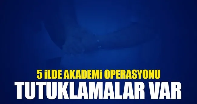 Sivas Merkezli FETÖ operasyonunda 7 tutuklama
