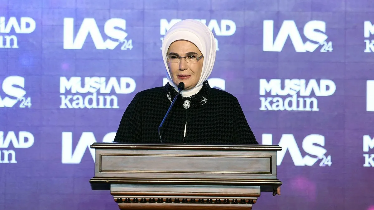 Emine Erdoğan'dan Cumhuriyet Bayramı mesajı