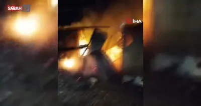 Bolu’da tek katlı ev küle döndü