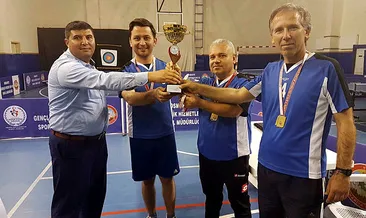 Masa tenisi şampiyonları belli oldu