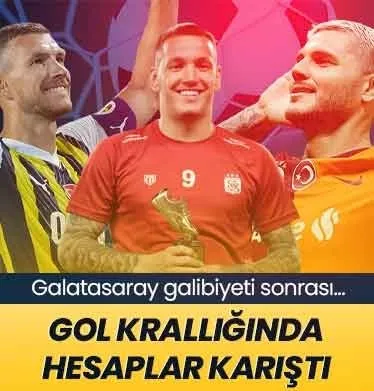 Süper Lig gol krallığında makas gittikçe açılıyor!