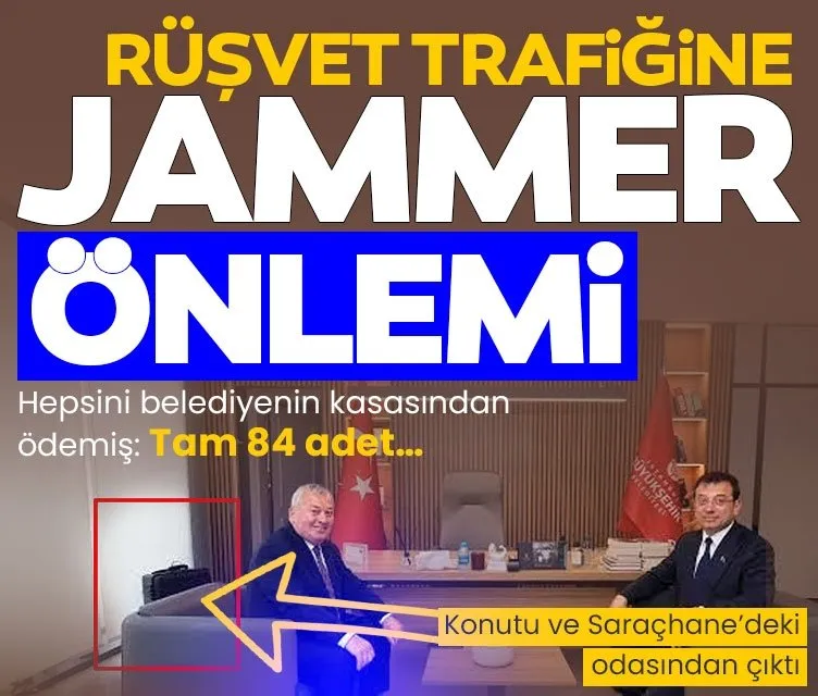 Rüşvet trafiğine jammer engeli