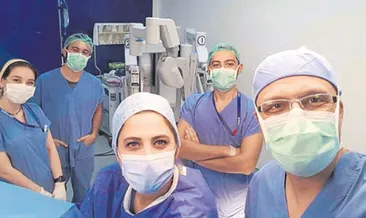 Robotik cerrahiyle yaşama tutundu
