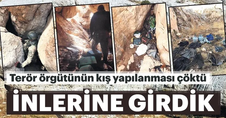 İnlerine girdik