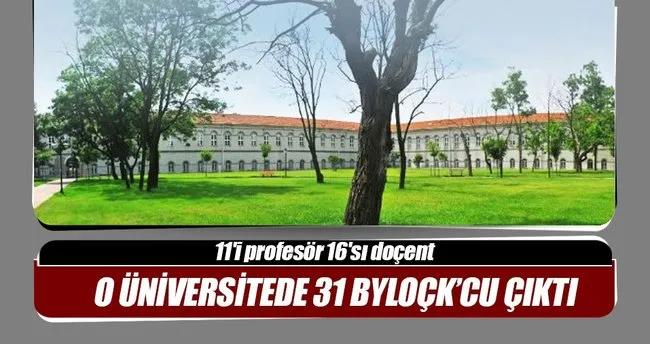 Yıldız Üniversitesi’nde 31 akademisyen ByLoçk’cu çıktı